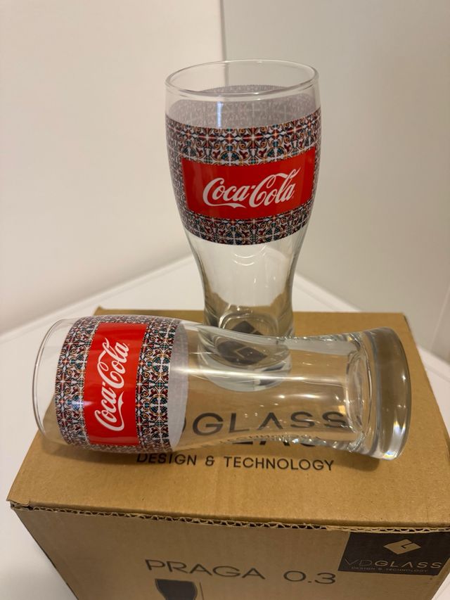 Set bicchieri coca cola