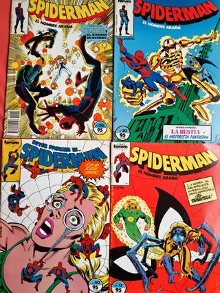LOTE 11 COMIC SPIDERMAN FORUM MARVEL AÑO 1983