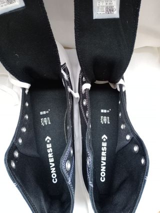 Converse botas negras Talla 40