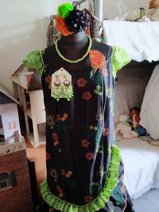 Traje flamenca gitana sevillana t 50
