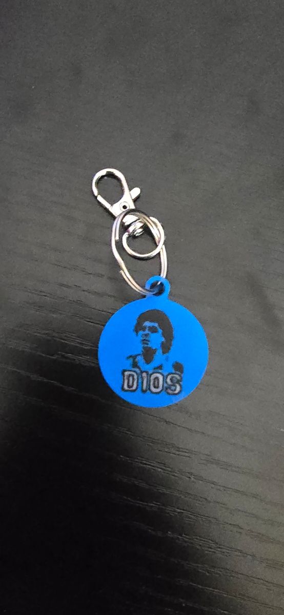 Portachiavi Napoli D10S Maradona