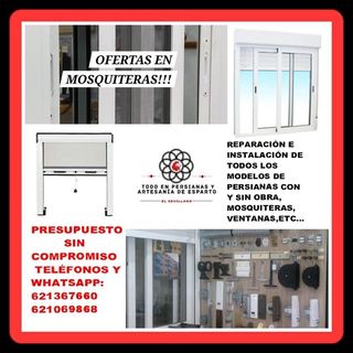 PERSIANAS DE ESPARTO DE CALIDAD "EL SEVILLANO "