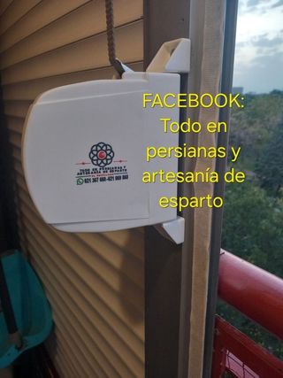 PERSIANAS DE PVC , ALUMINIO ,MADERA Y ESPARTO 