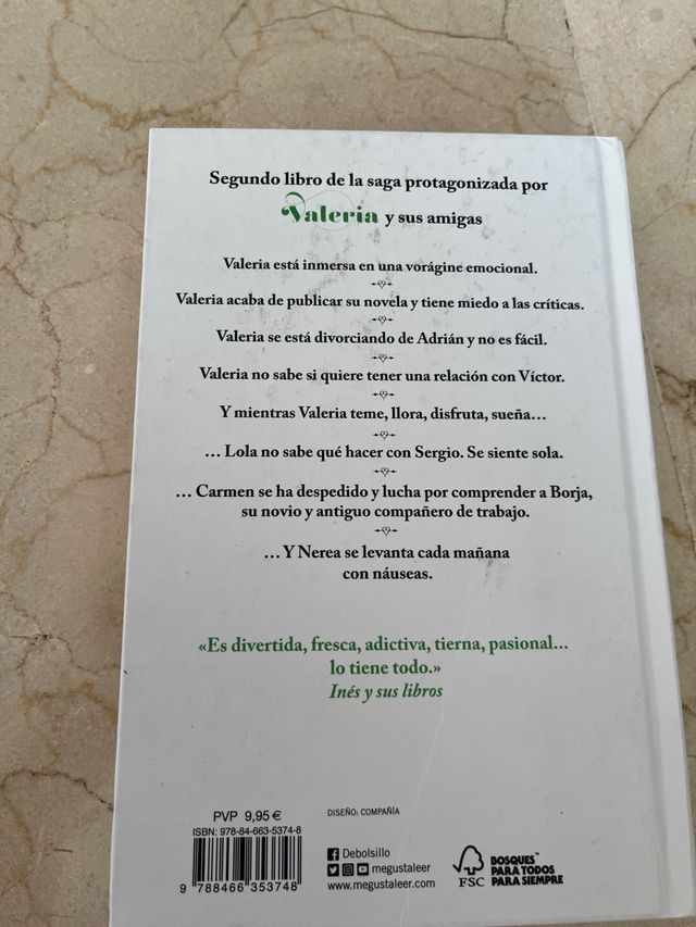 Valeria en el espejo (Saga Valeria 2)