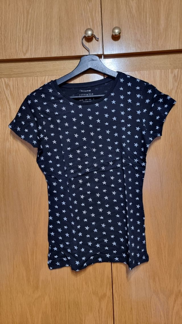 Camiseta manga corta negra