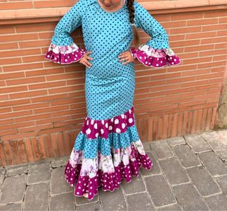 Traje flamenca