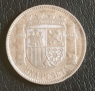 1 Peseta PLATA - 1933 - II República 
