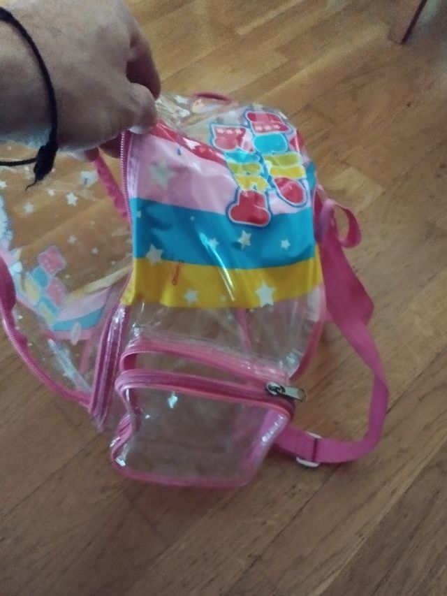 Mochila paa la lluvia Hello Kitty