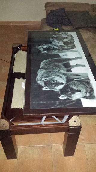 Muebles de salón de madera maciza de p