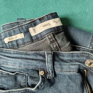 Pantalón vaquero mujer negro 