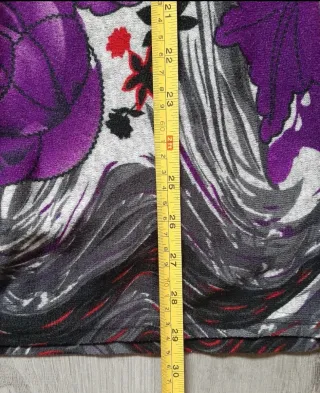 Jersey largo estampado flores mujer