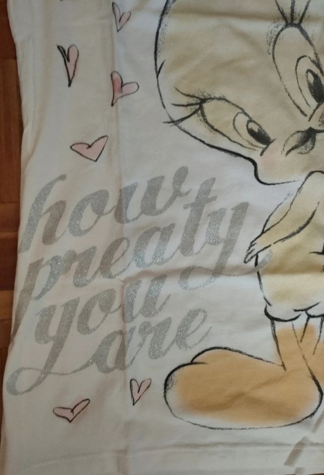 Camiseta pijama Tweety.