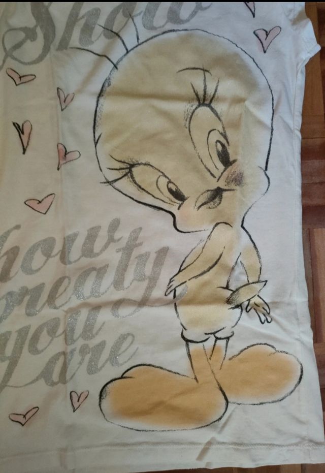 Camiseta pijama Tweety.