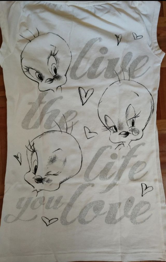 Camiseta pijama Tweety.