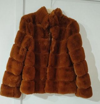 Giacca in pelliccia ecologica