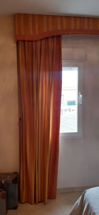 Cortinas con cenefa