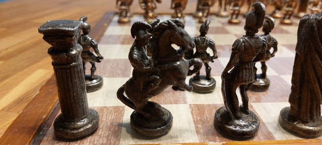 Ajedrez plomo único