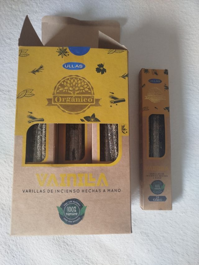 Incienso ullas Vainilla orgánico