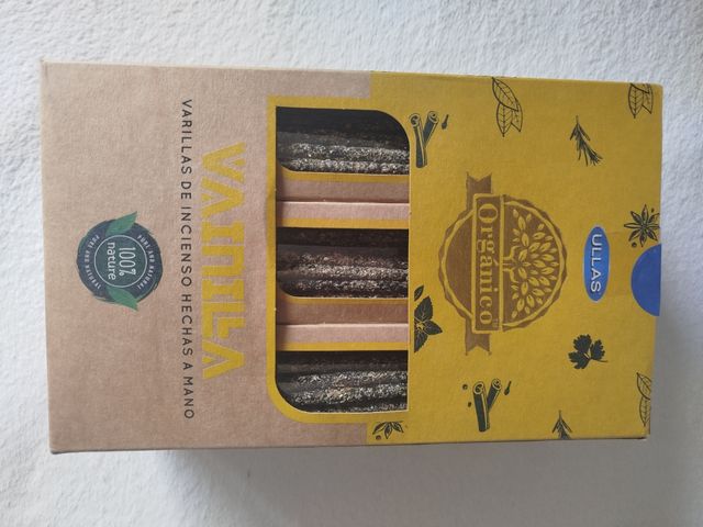 Incienso ullas Vainilla orgánico