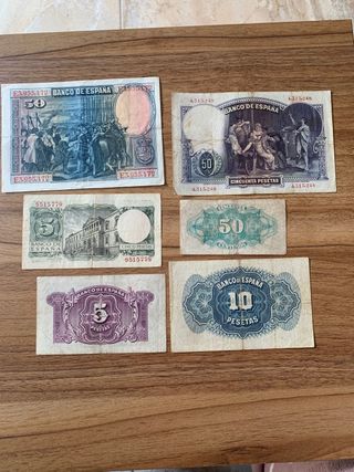 Lote billetes