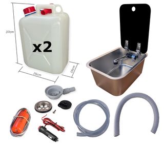 Kit fregadero camper 27x36 con tapa camper o carav