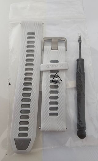 Correa garmin blanca