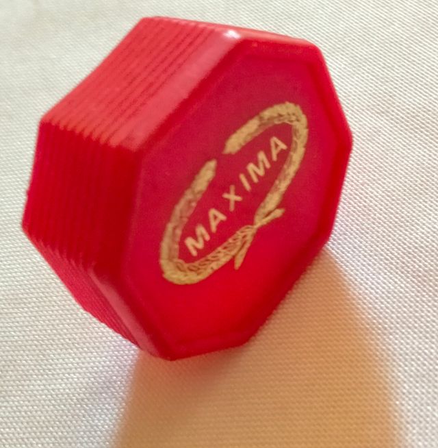 tennis racchetta maxima tappo vintage