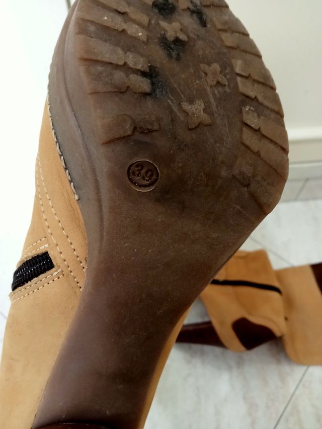 Stivali donna pelle e camoscio rocco bar