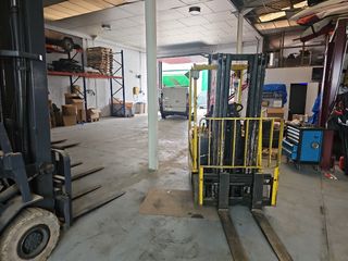 Carretilla elevadora hyster electrica