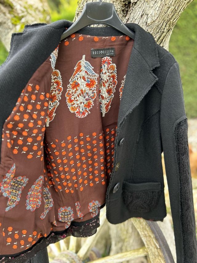 Blazer Rosso Di Sera Tg42