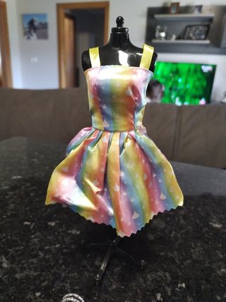 Muñeca con ropa y accesorios