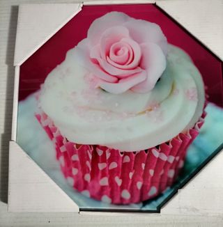 stampa rosa su vetro