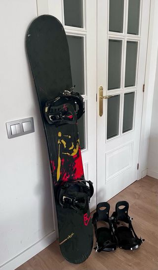 Tabla Snow Lamar y fijaciones extras