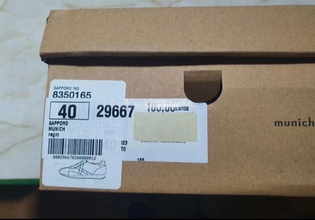 Zapatillas munich sapporo 165 de hombre