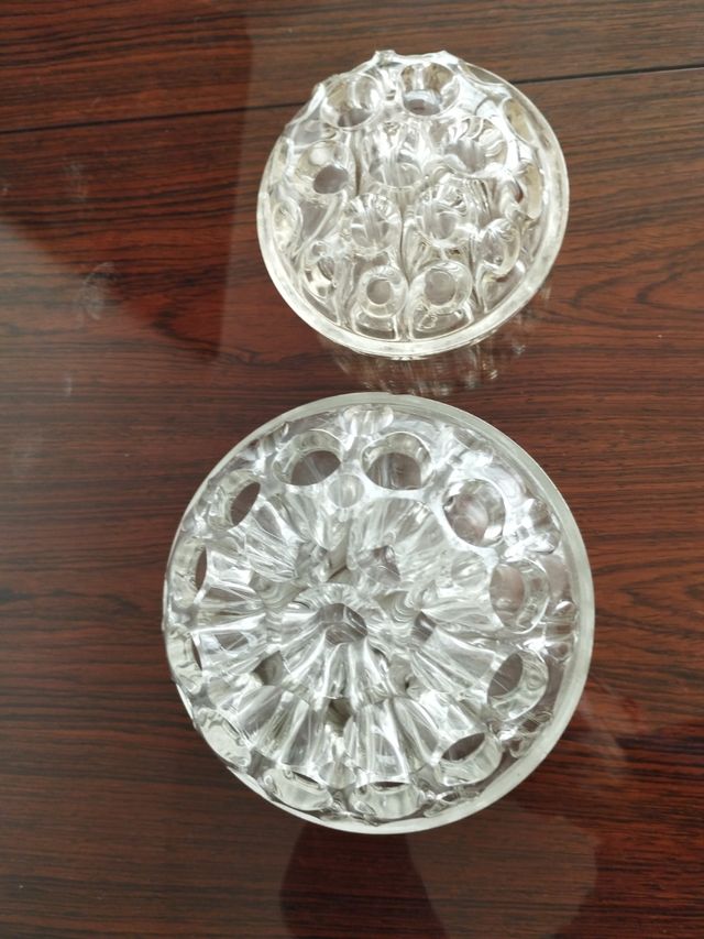 Floreros. Art decó. Franceses. Francia.