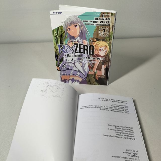 Re: zero. Starting life in another world vol. 1-2