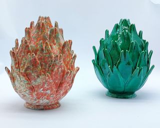 Eleganza: Carciofi di Ceramica di Caltagirone