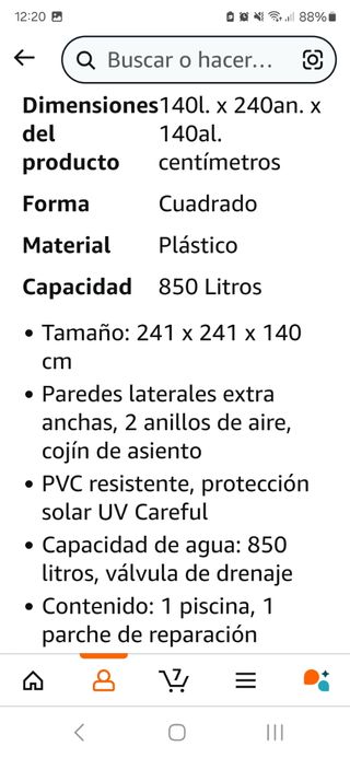 Piscina BESTWAY Family Pool Summer Days,