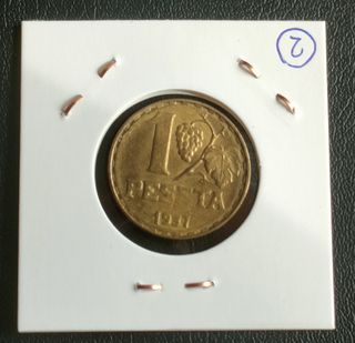 1 Peseta 1937 - II República Española 
