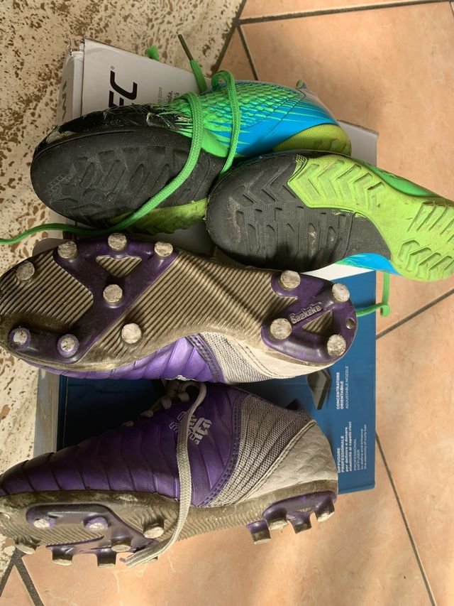 Set scarpe calcetto 29 e 30