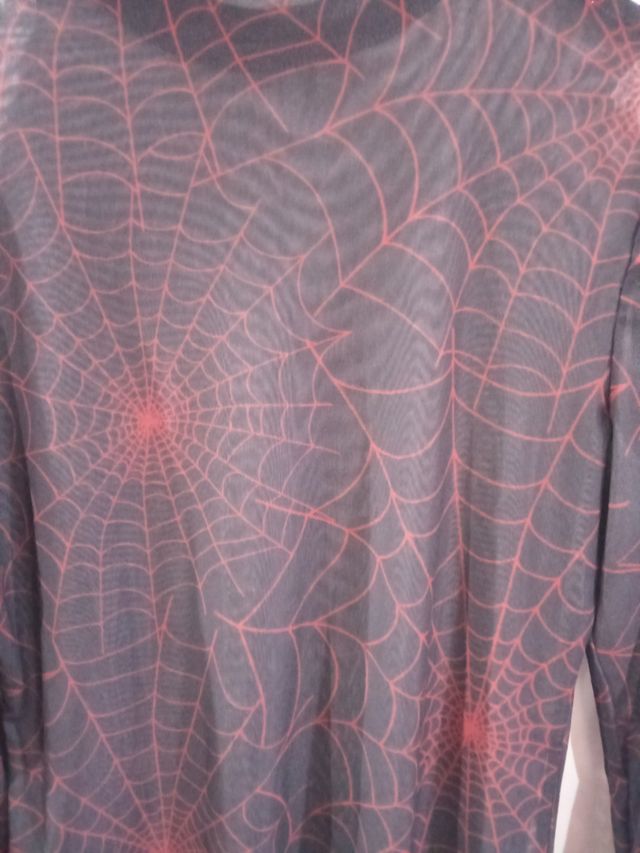 Camiseta cuello alto transparente 
