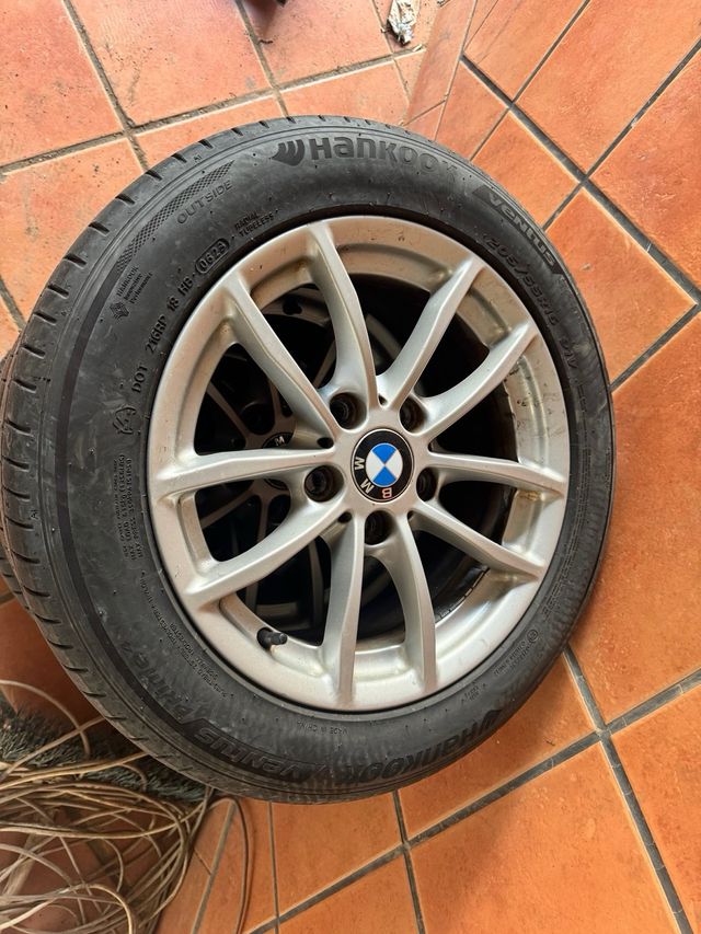 Juego de llantas bmw 205/55/16 91V