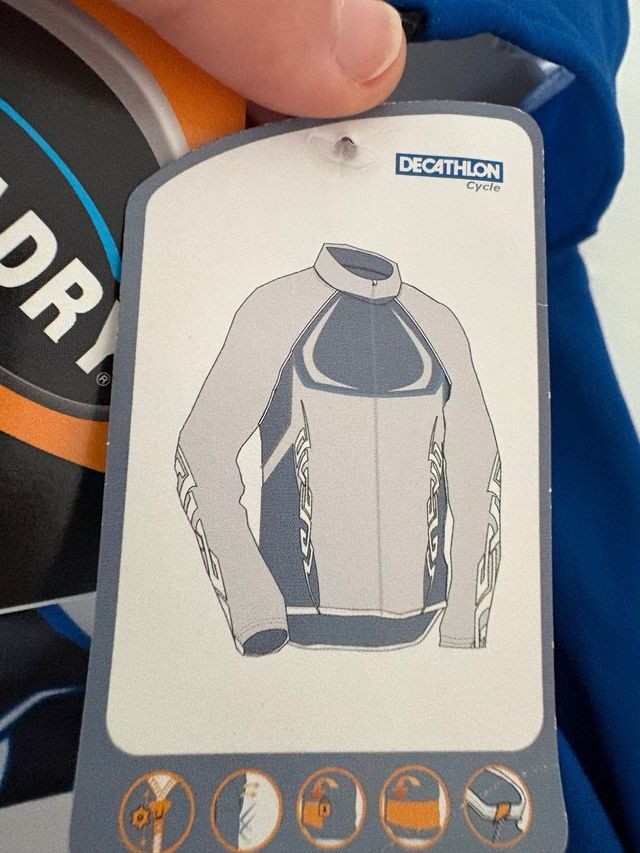 Chaqueta ciclista invierno aislante