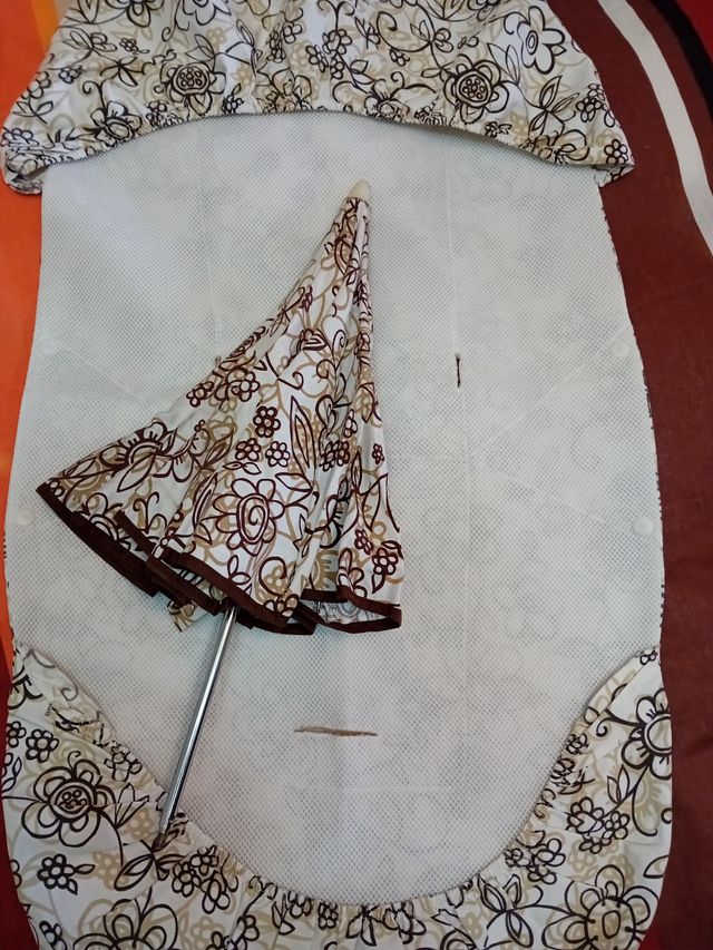 Funda y sombrilla silla paseo