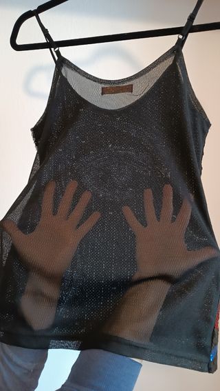 Camiseta lentejuelas verano