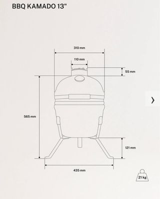 Barbacoa Cerámica
