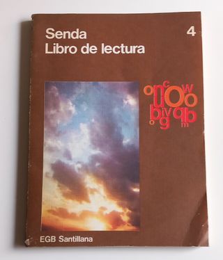 Libro de lectura Senda 4 EGB Santillana