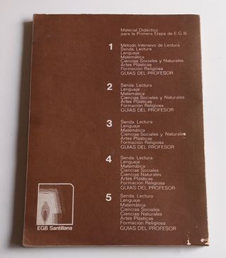 Libro de lectura Senda 4 EGB Santillana