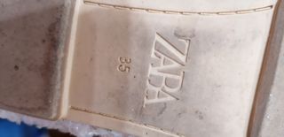 Bailarinas lentejuelas Zara t35