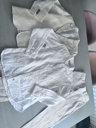 Traje de comunion niño de lino